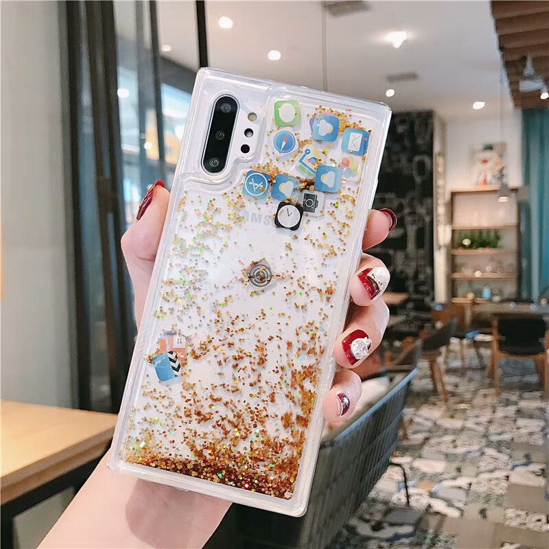 Icon quicksand phone case