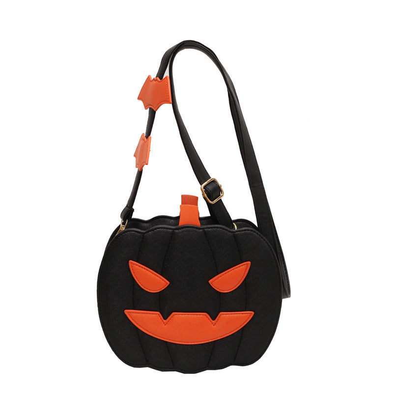 Halloween Pumpkin Cartoon Shoulder Crossbody Bag