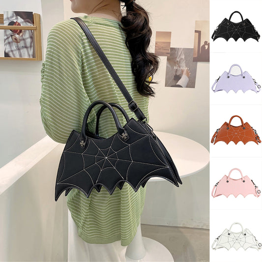 Halloween Shoulder Bags Personality Batgirl Tide Pu Handbags Fashoin Messenger Crossbody Bag