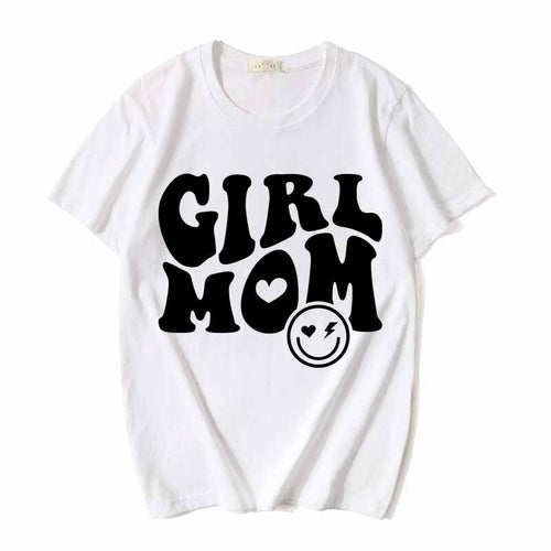 Girl Mom Mother's Day Graphic Tee