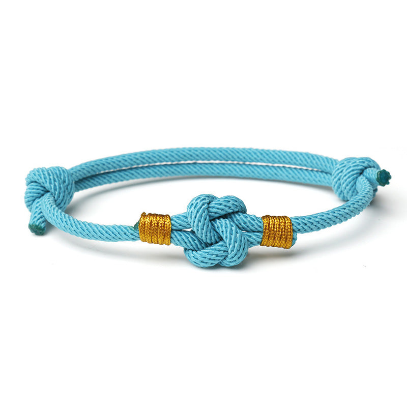 One Heart Knot Bracelet Female Instagram Niche Design Sense