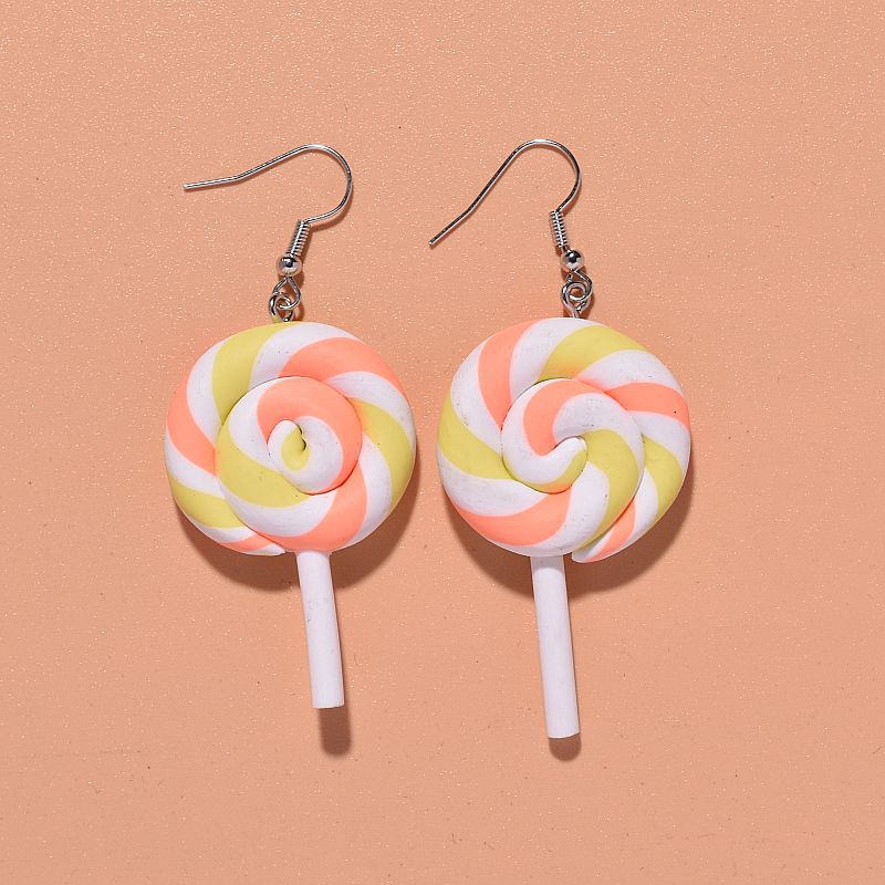 Colorful Lollipop Earring