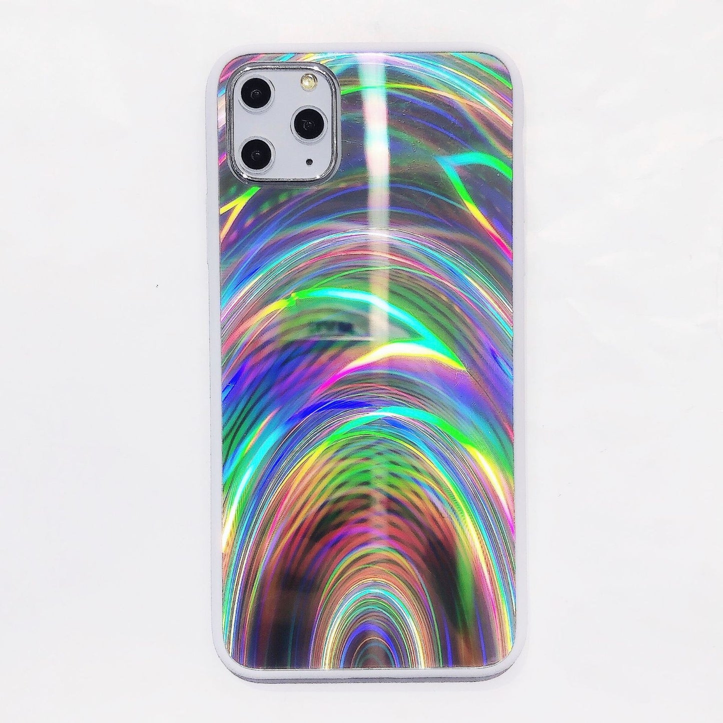 Laser rainbow phone case