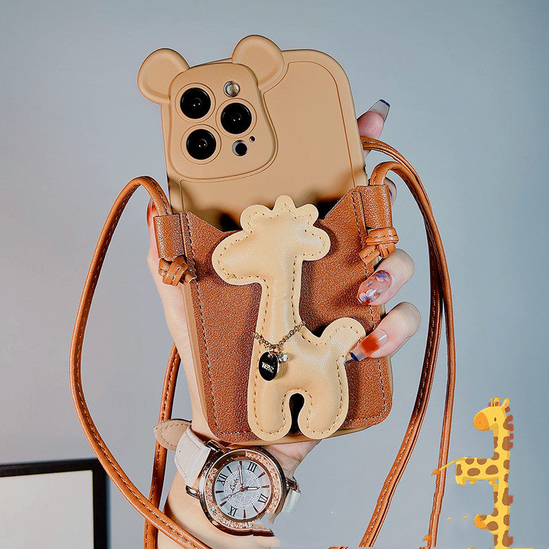 Messenger Giraffe Silicone Phone Cases