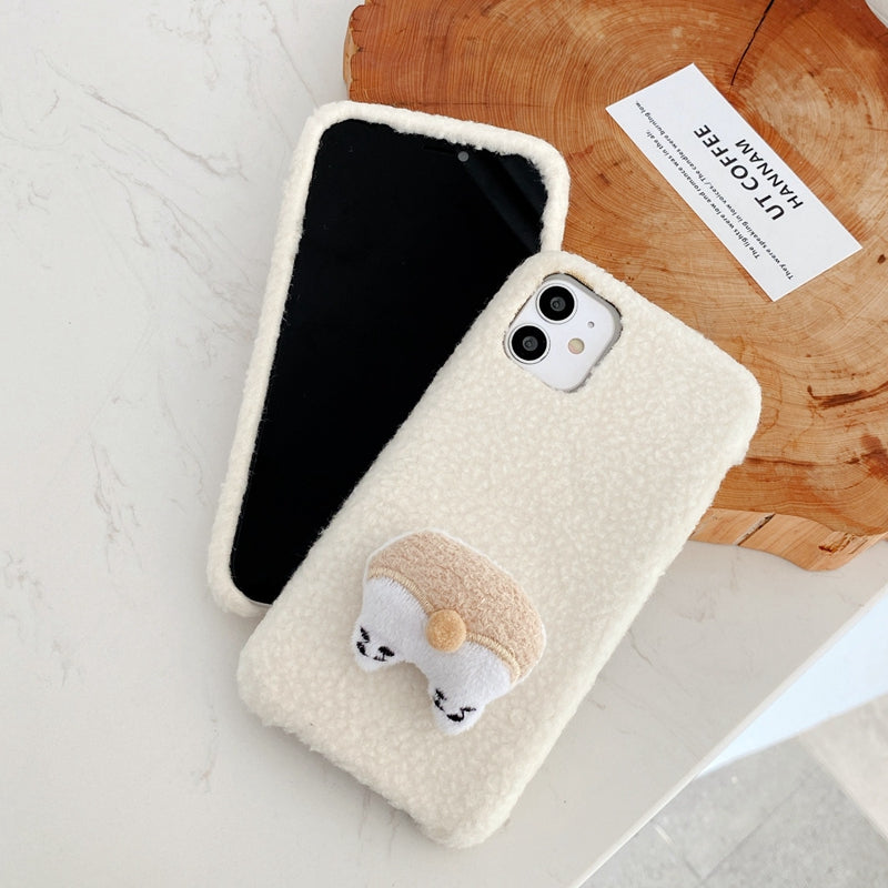 Bear Plush Hat for 13 Series Phone Cases