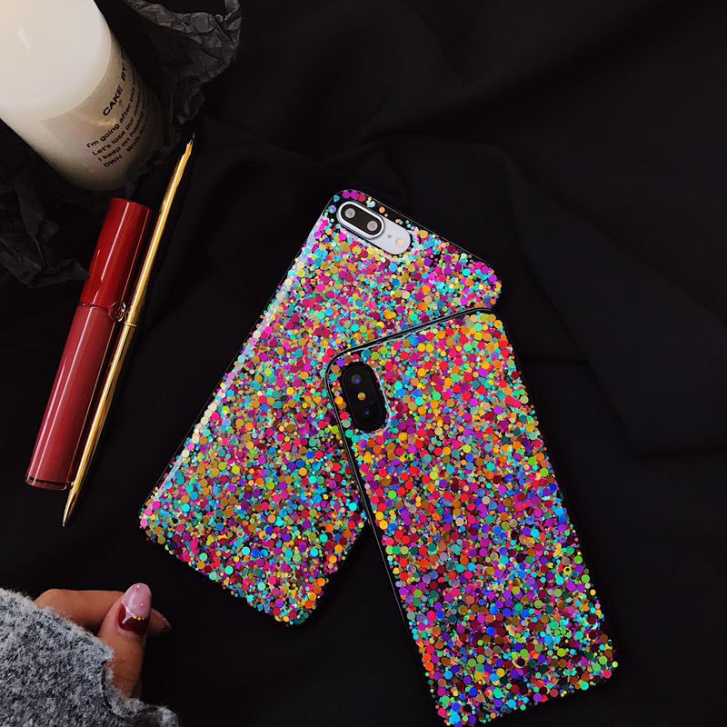 Glitter sequin phone case