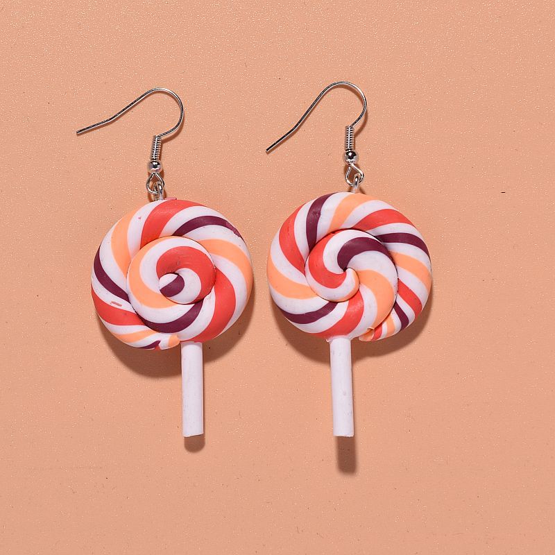 Colorful Lollipop Earring