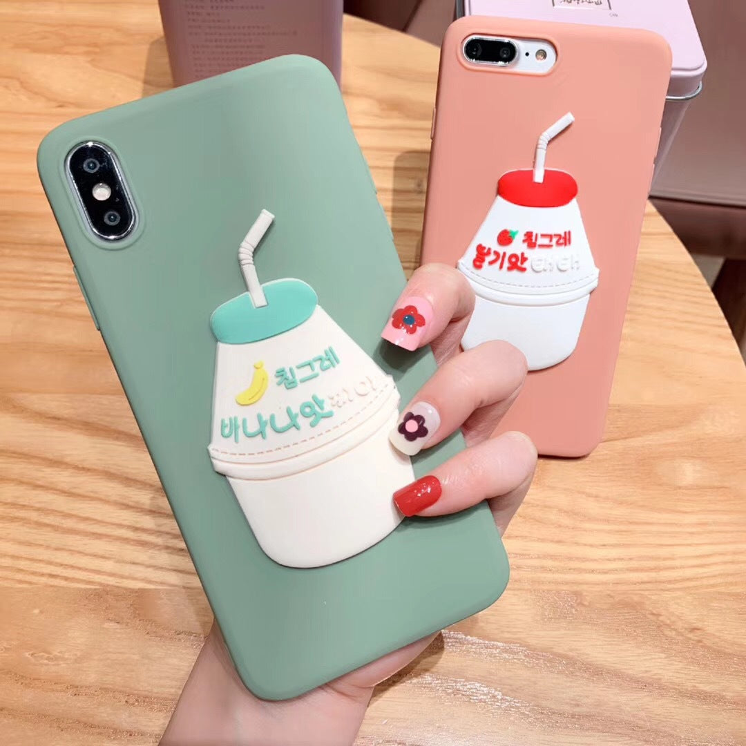 Fruit milk phone case