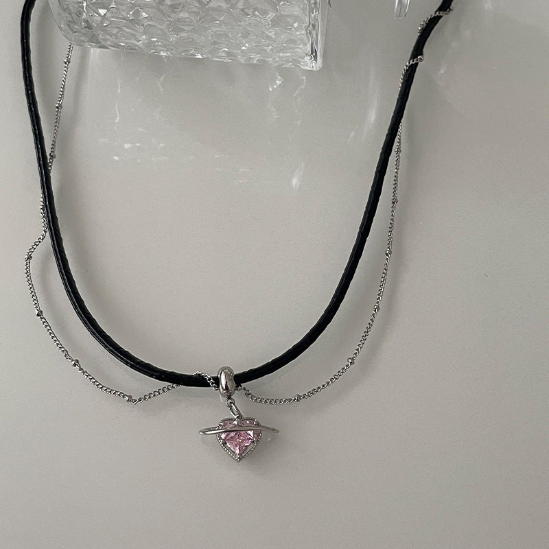 Heart- Double-layer Necklace