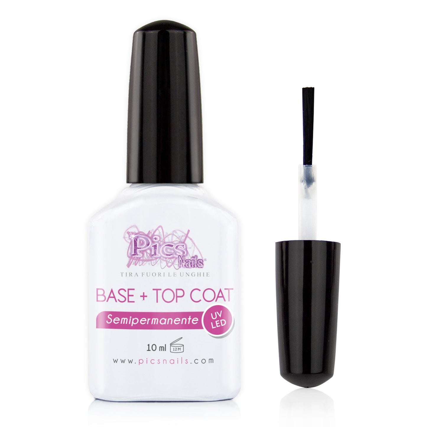 Base + Top Coat Semipermanente UV/LED Professionale 10 ml