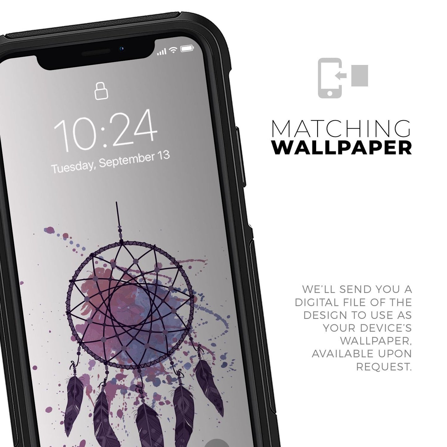 Dreamcatcher Splatter - Skin Kit for the iPhone OtterBox Cases