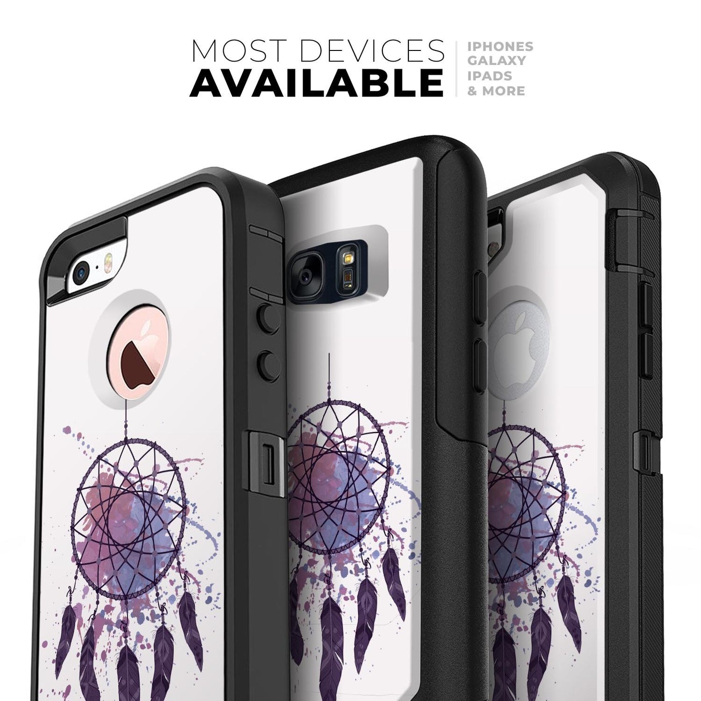 Dreamcatcher Splatter - Skin Kit for the iPhone OtterBox Cases