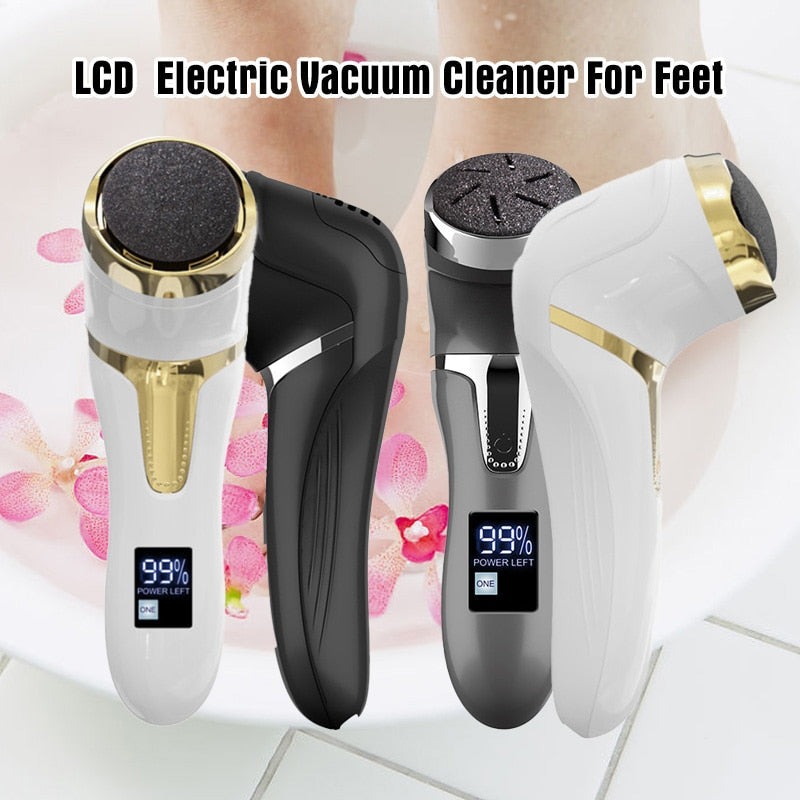 Electric Pedicure Foot Grinder File Callus Remover USB Rechargeable