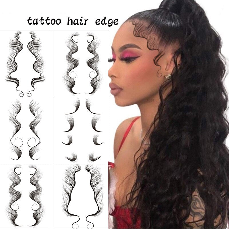 Baby Hair Tattoo Sticker