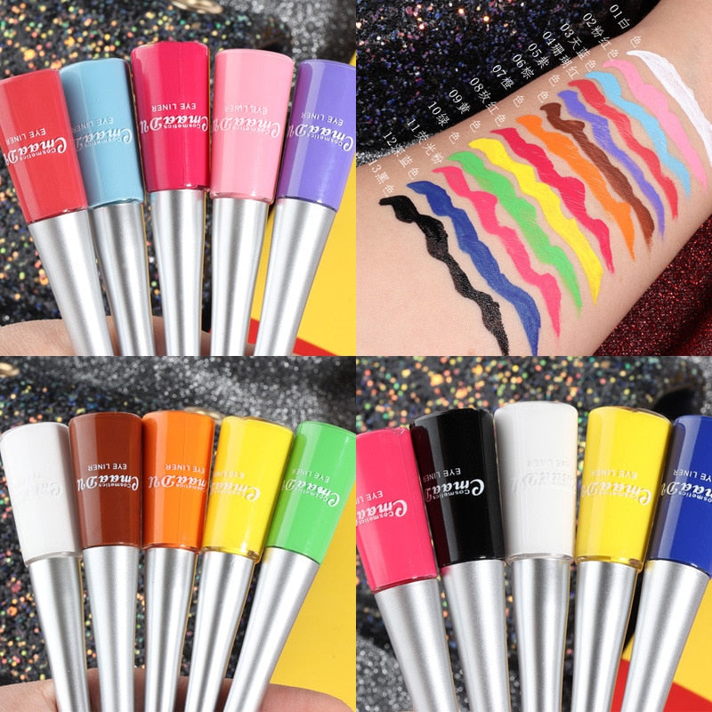 Colorful Liquid Eyeliner