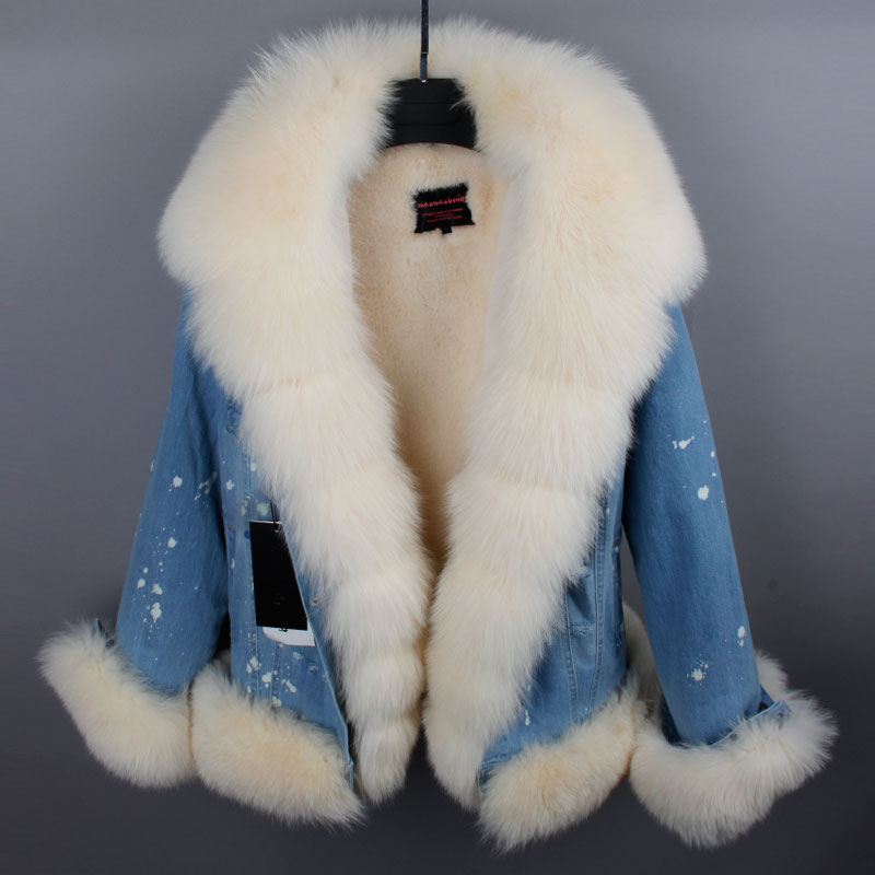 Real Fox Fur Women's Jacket