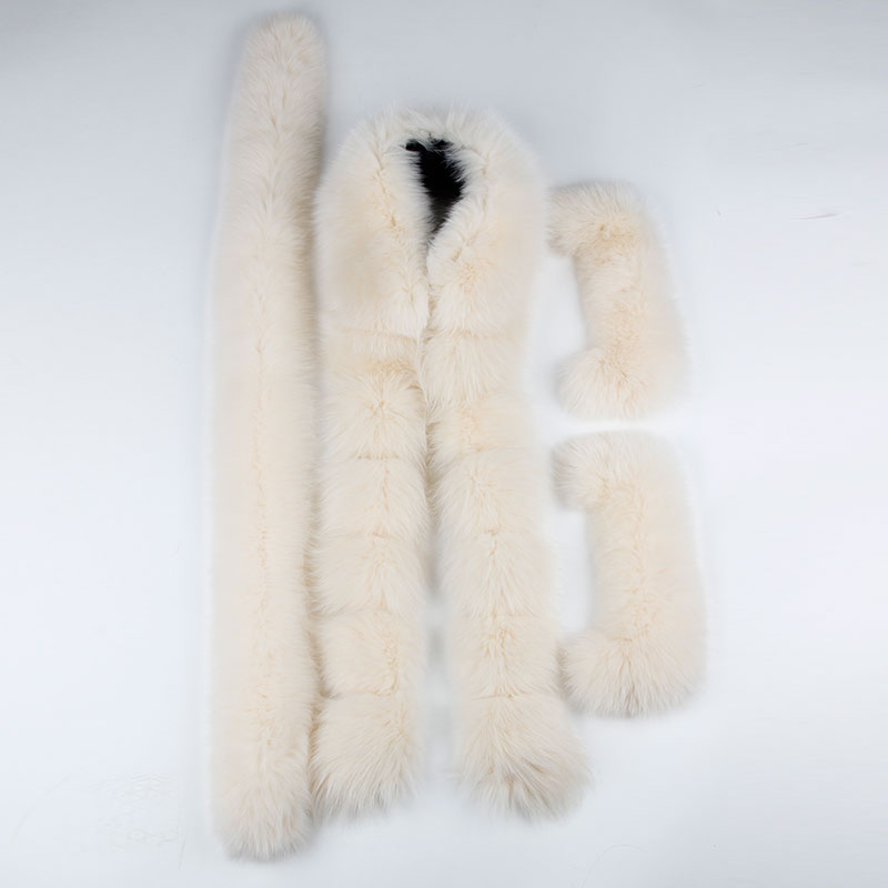 Real Fox Fur Women's Jacket