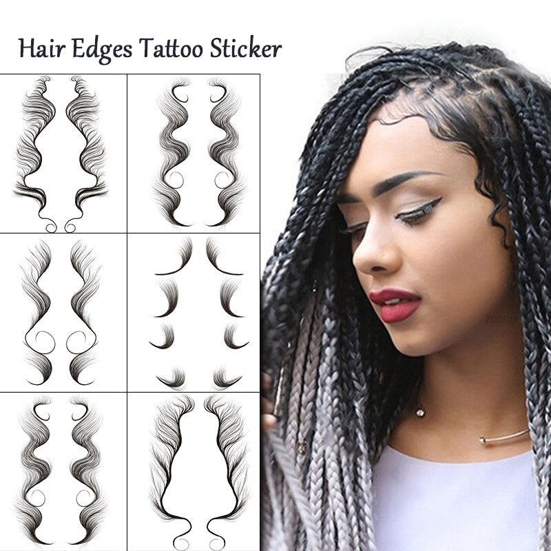 Baby Hair Tattoo Sticker