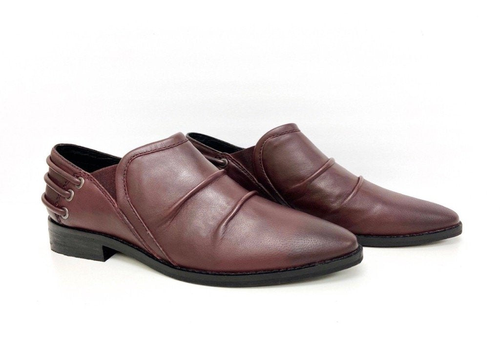 Annie Burgundy Dress Loafer