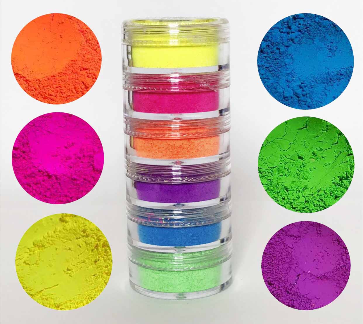 Neon Pigments Stack of 6