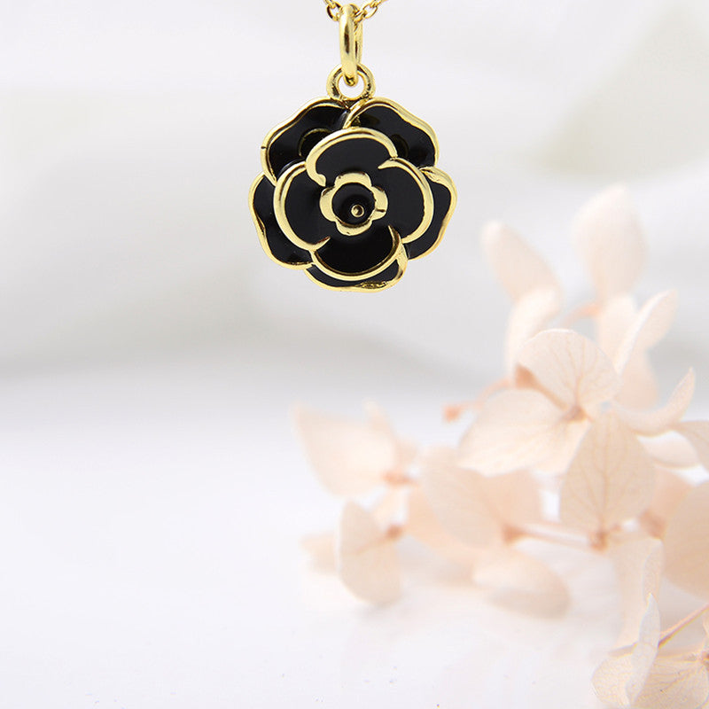 Rose Flower Necklace