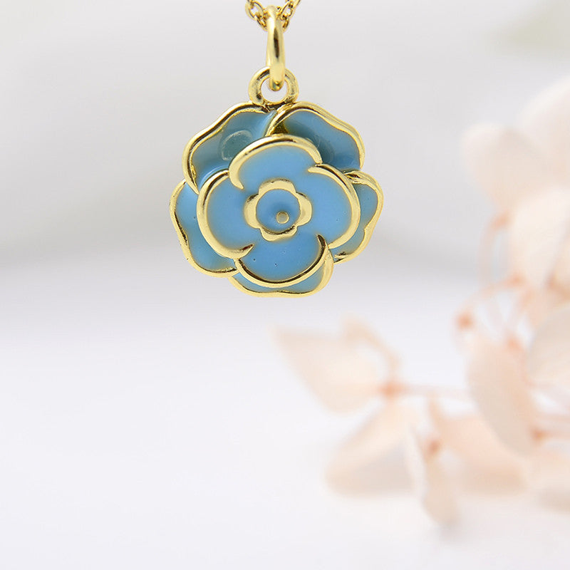 Rose Flower Necklace