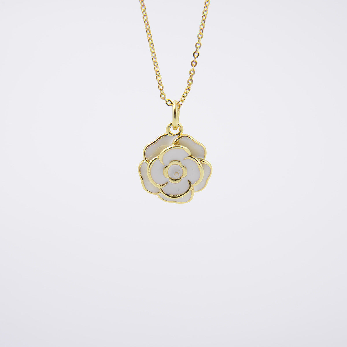 Rose Flower Necklace