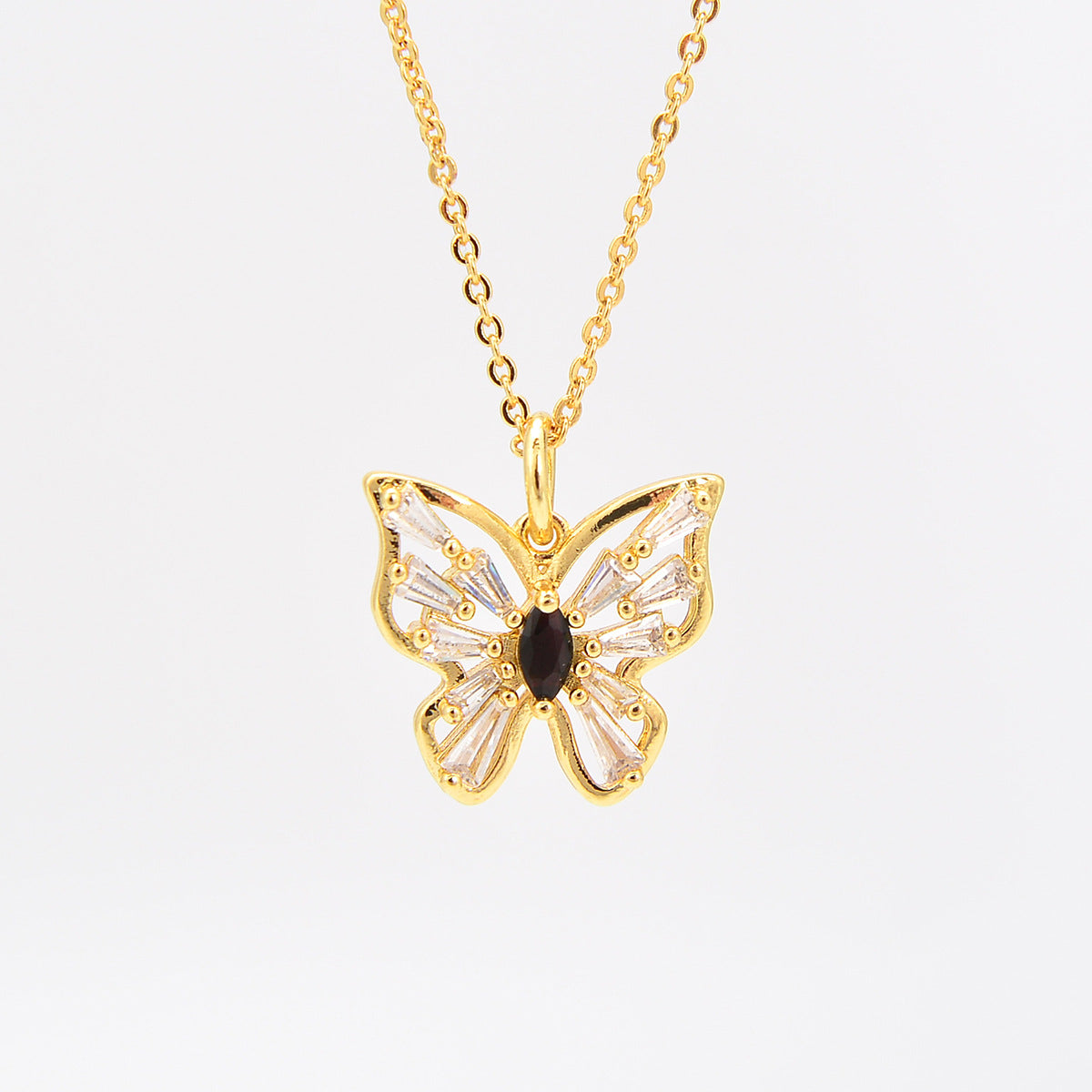 Butterfly Pendant Necklace