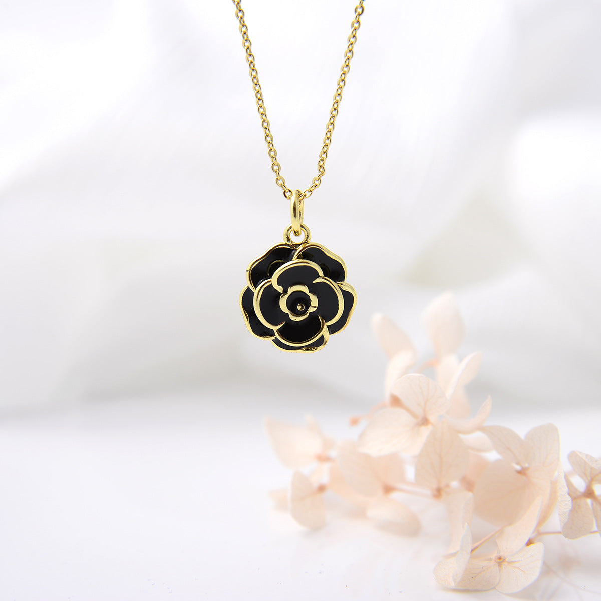 Rose Flower Necklace