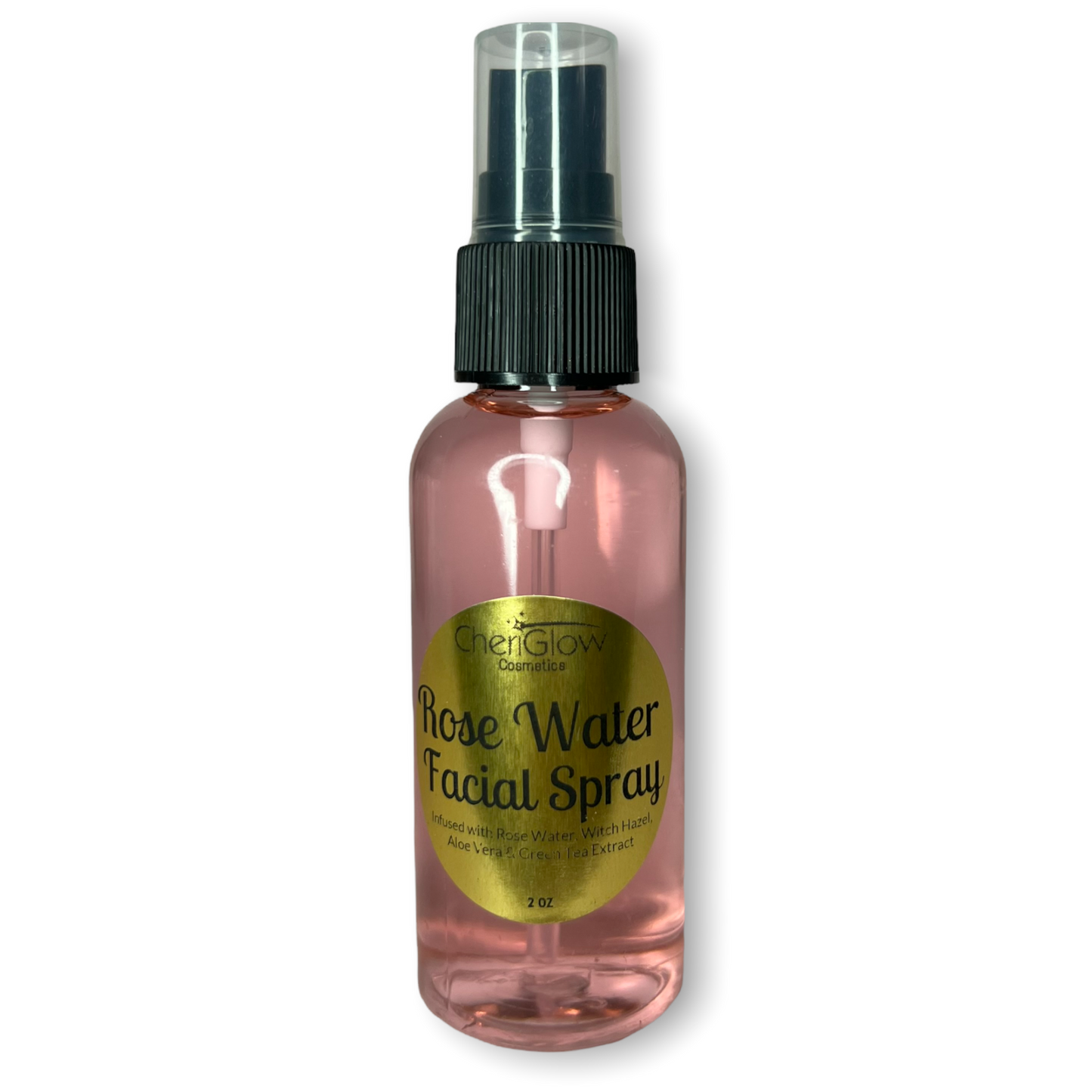 Rose Water Facial Spray with Witch Hazel, Aloe, & Green Tea Leaf