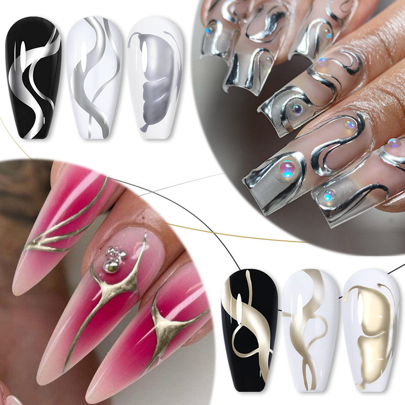 Metallic Painting Gel Nail Polish