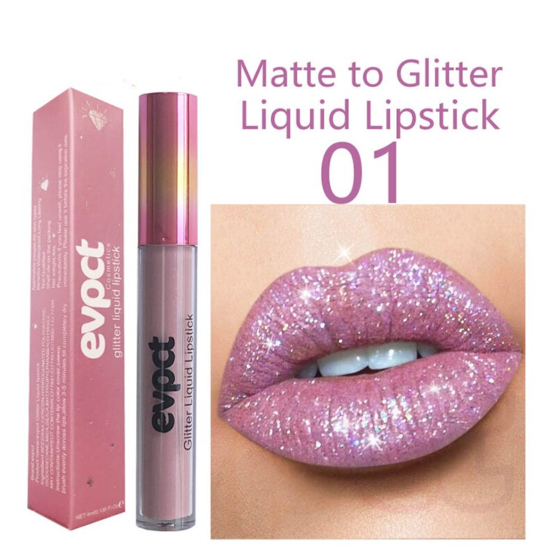 Diamond Shimmer Glitter Lip Gloss