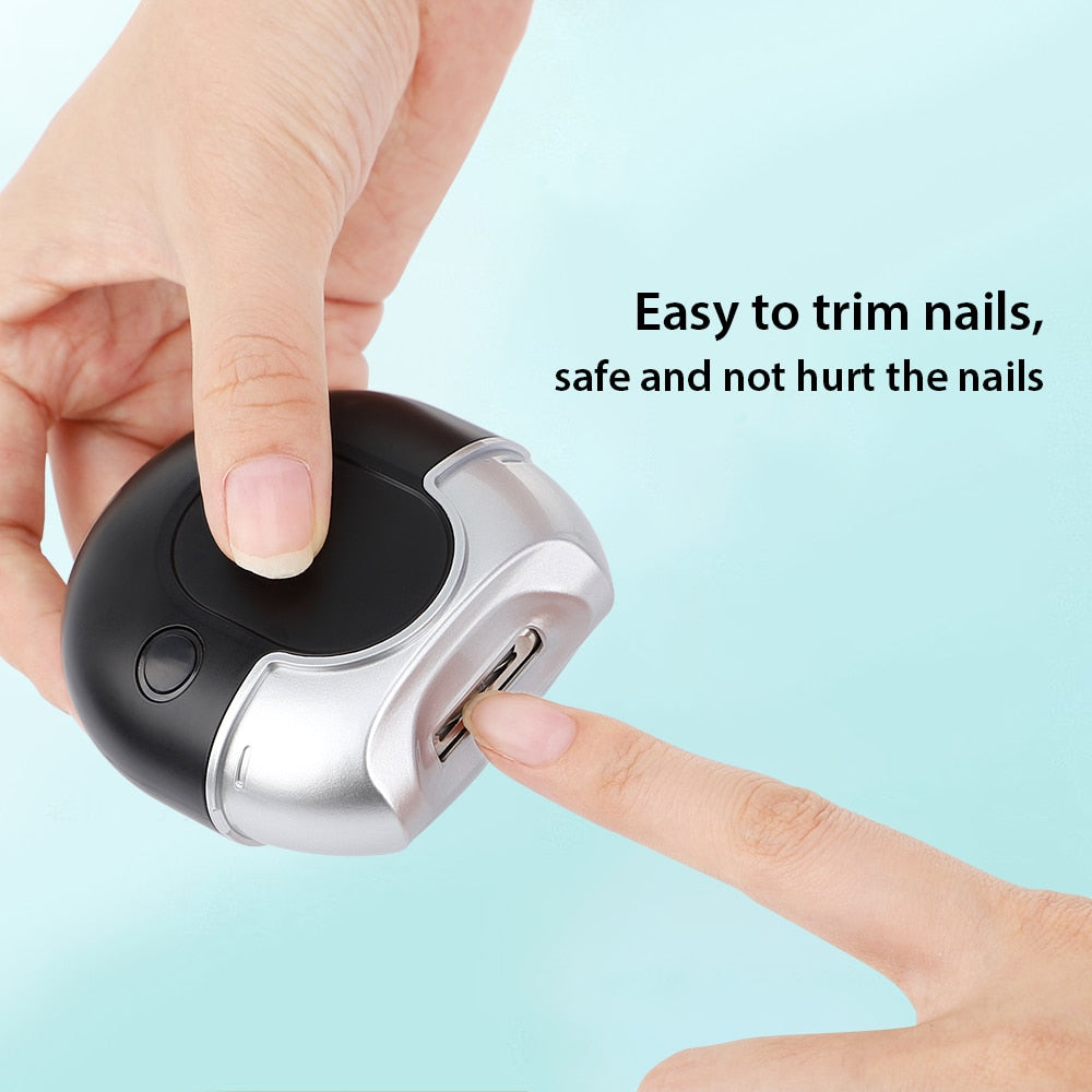 Automatic Nail Clipper Baby Finger Nail Trimmer Portable Electric Nail