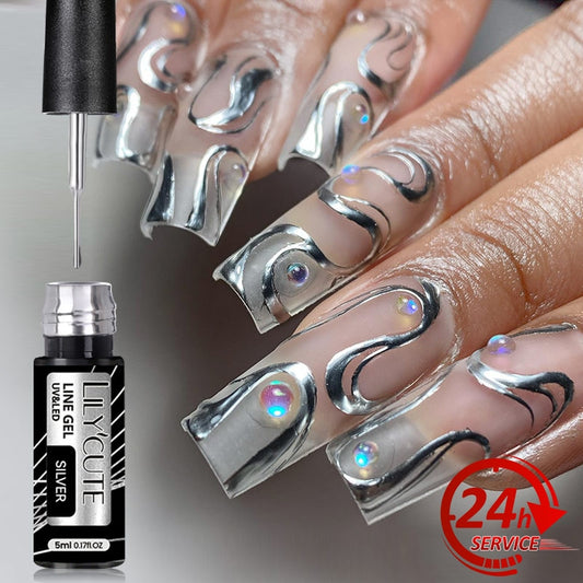 Metallic Painting Gel Nail Polish