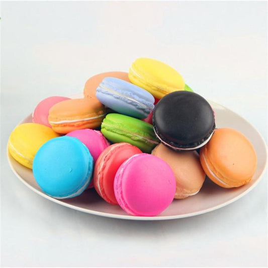 Simulation Macaron Food Squishy Super S Rising