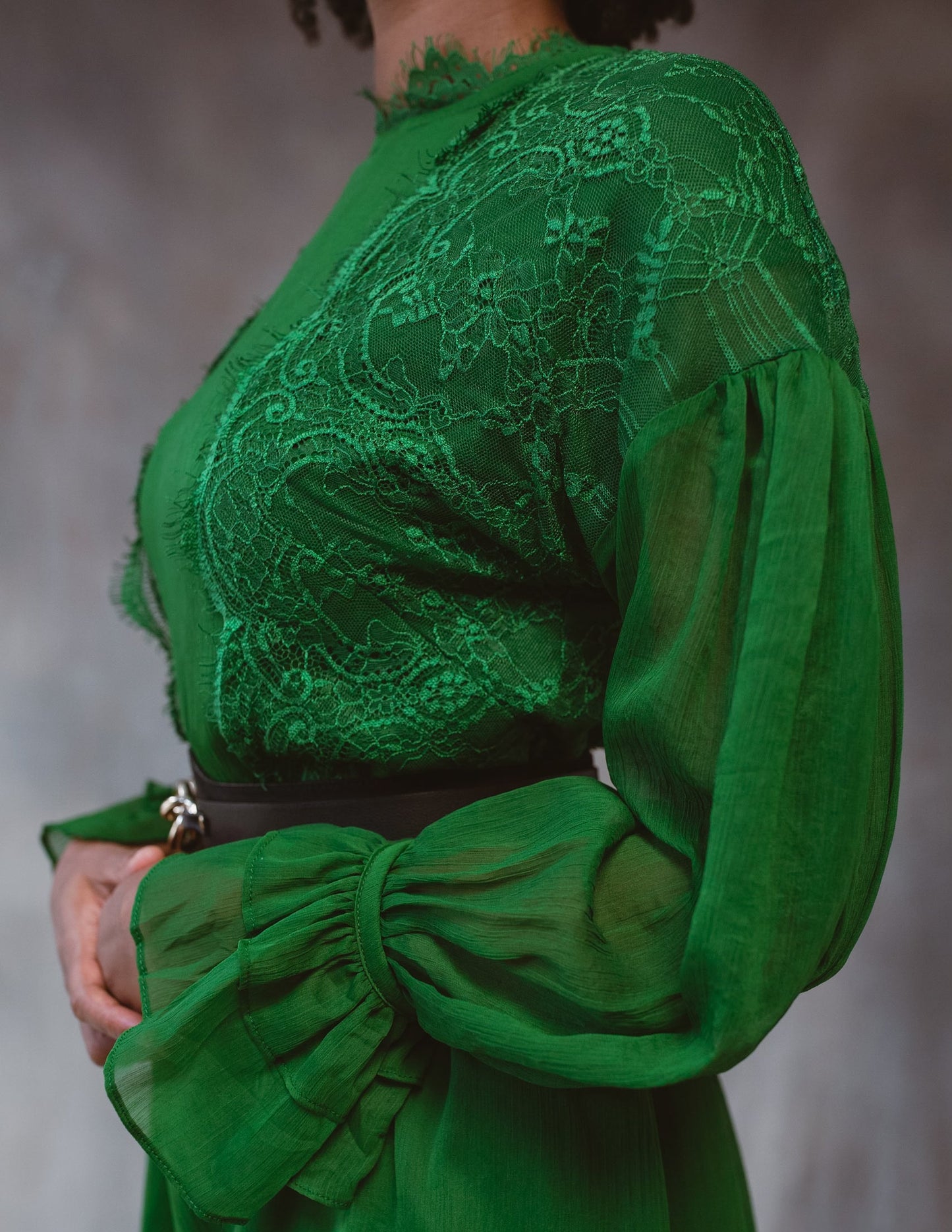 Green Lace Dress BethAle London