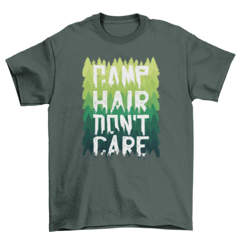 Camp hair t-shirt