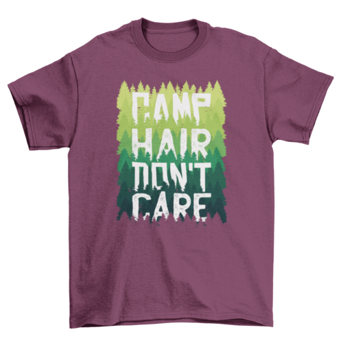 Camp hair t-shirt