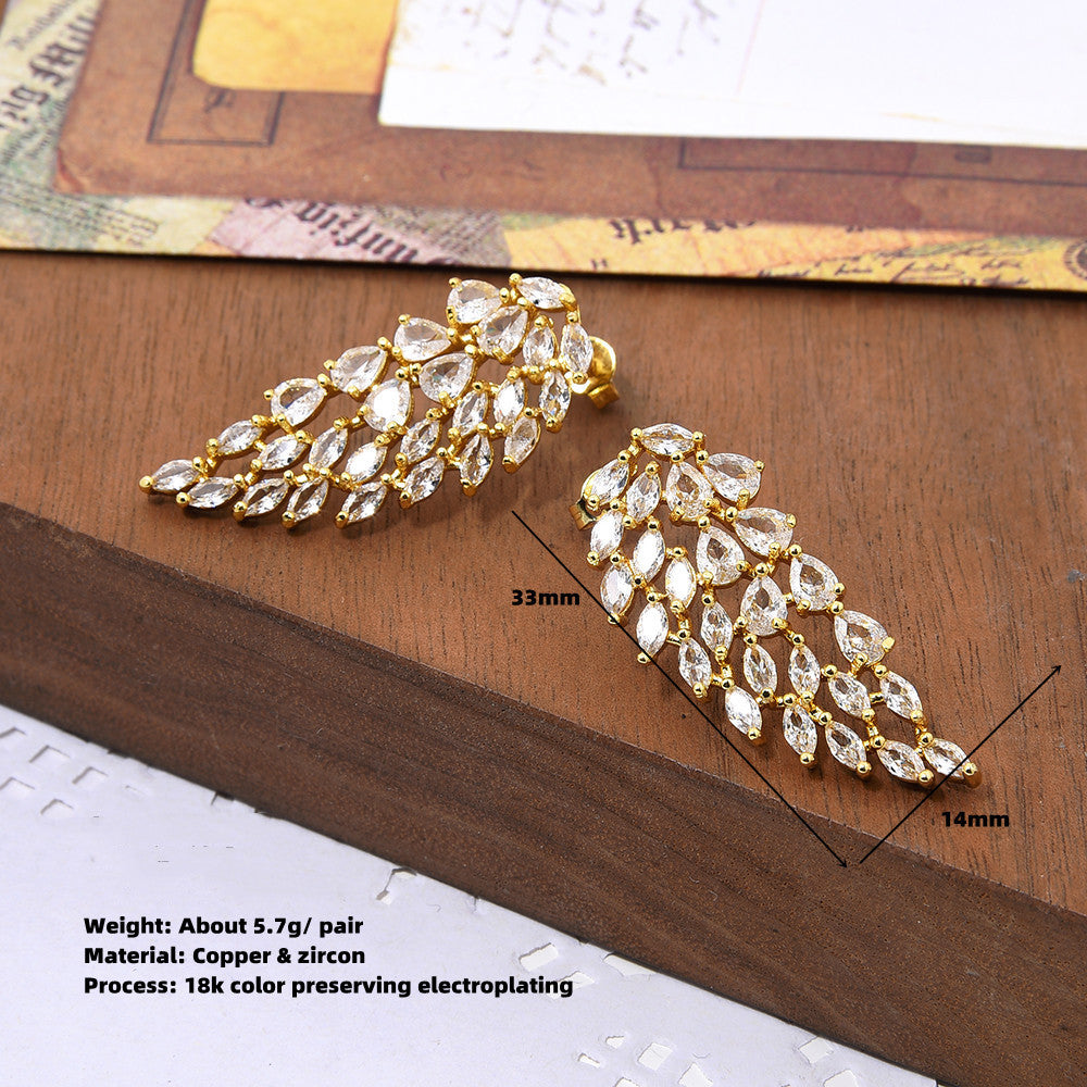 Angel Wings Earring