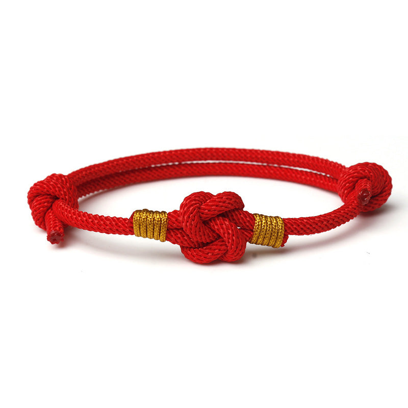 One Heart Knot Bracelet Female Instagram Niche Design Sense