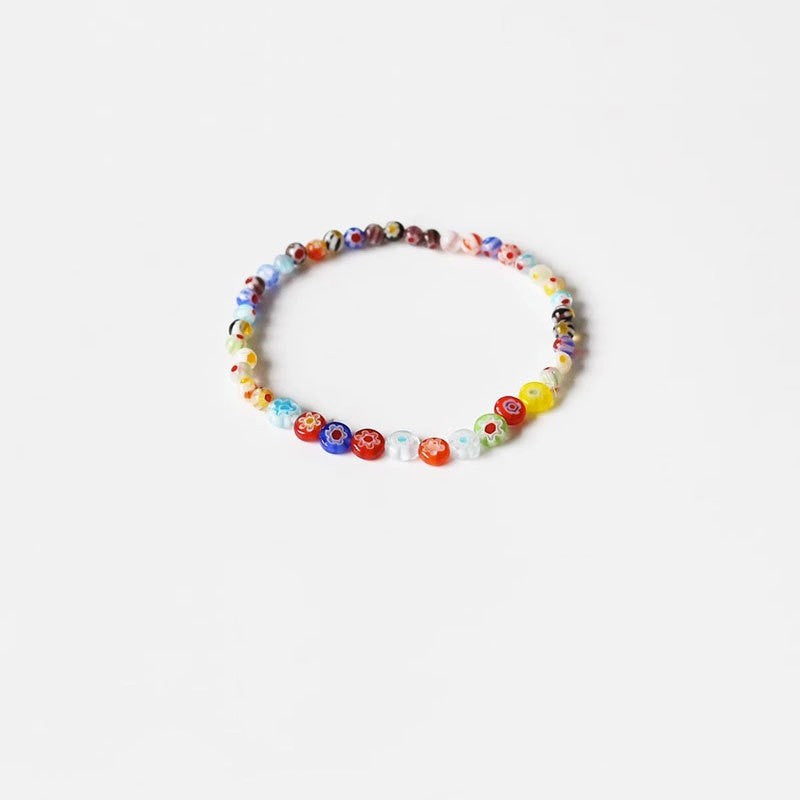 Women's Rainbow Beaded Bracelet