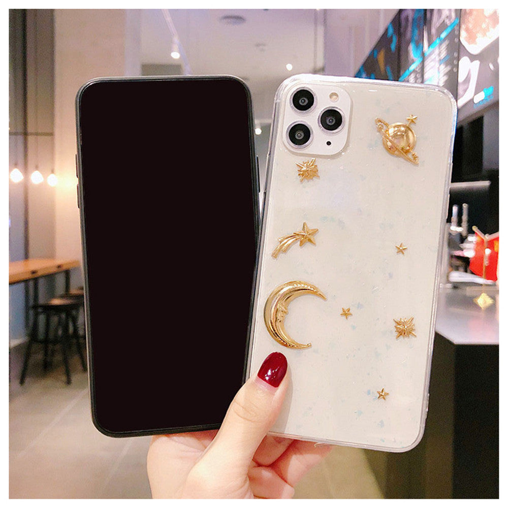 Electroplating glitter phone case