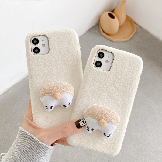 Bear Plush Hat for 13 Series Phone Cases