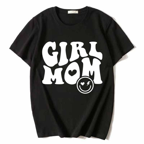 Girl Mom Mother's Day Graphic Tee