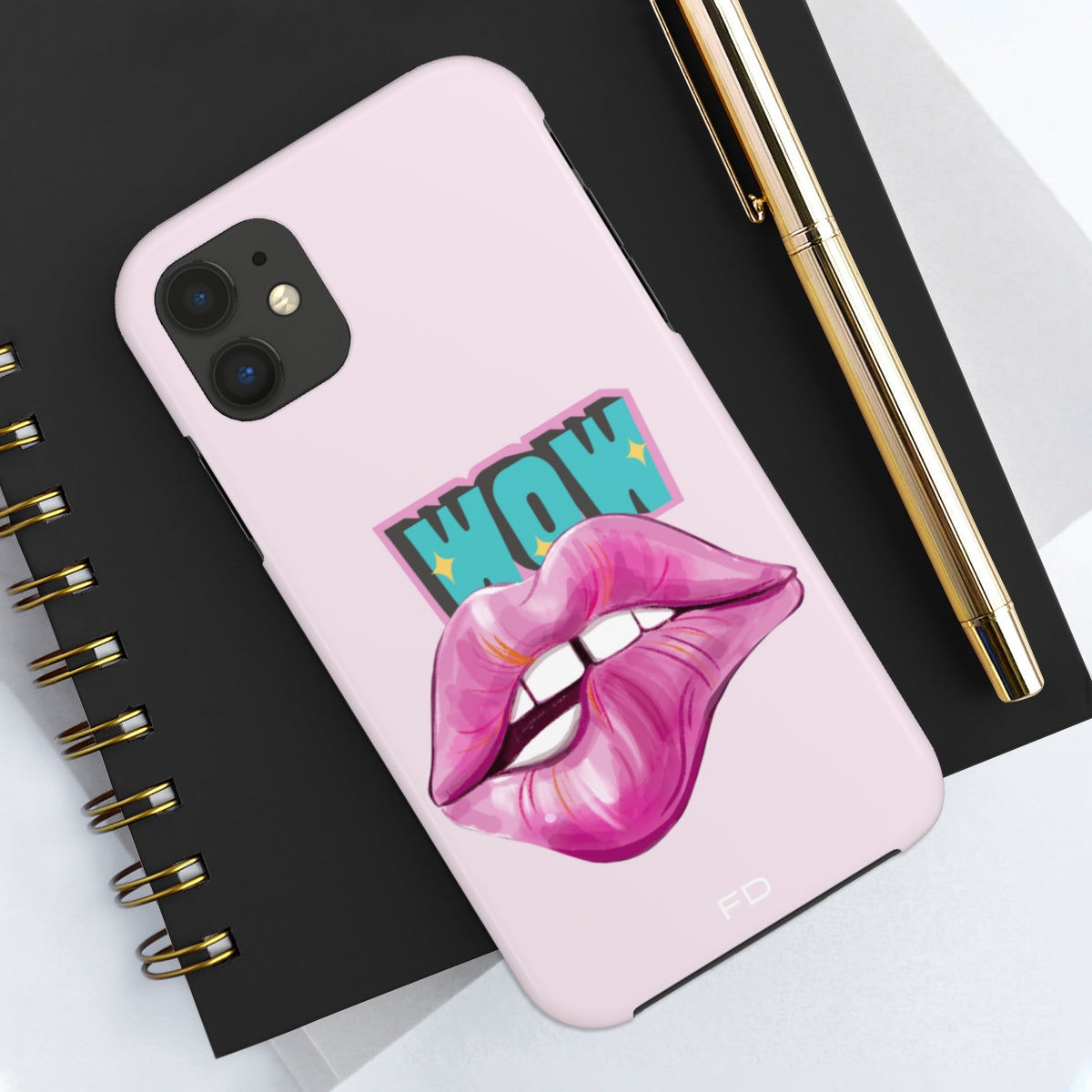 Sexy Lips Tough Case for iPhone with Wireless Charging