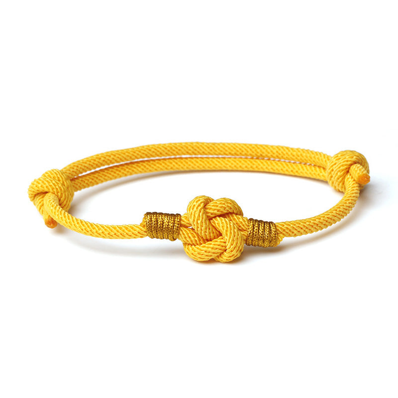 One Heart Knot Bracelet Female Instagram Niche Design Sense