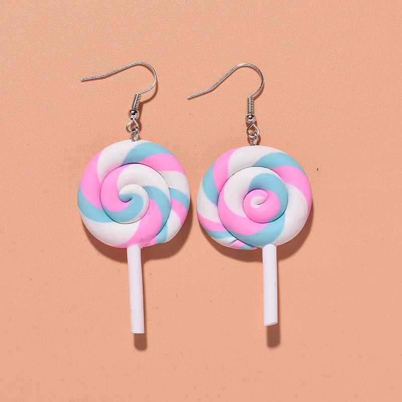 Colorful Lollipop Earring