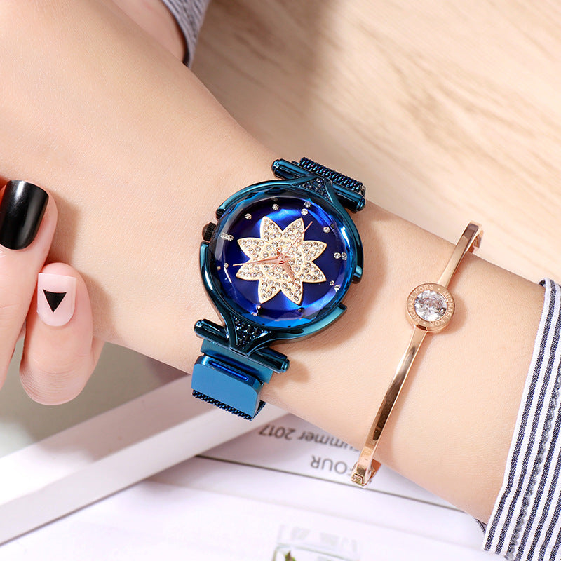 New Internet Celebrity Women's Student's Watch Fashion Korean Style Trends Simple Ladies' Lazy Watch