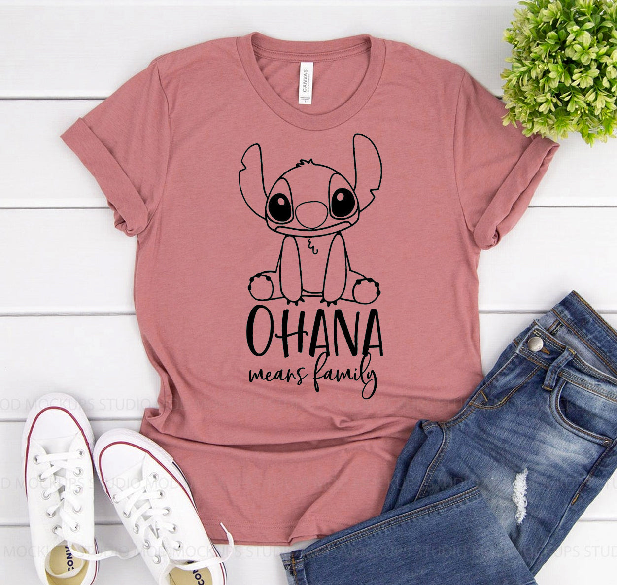 Ohana Means Family T-shirt