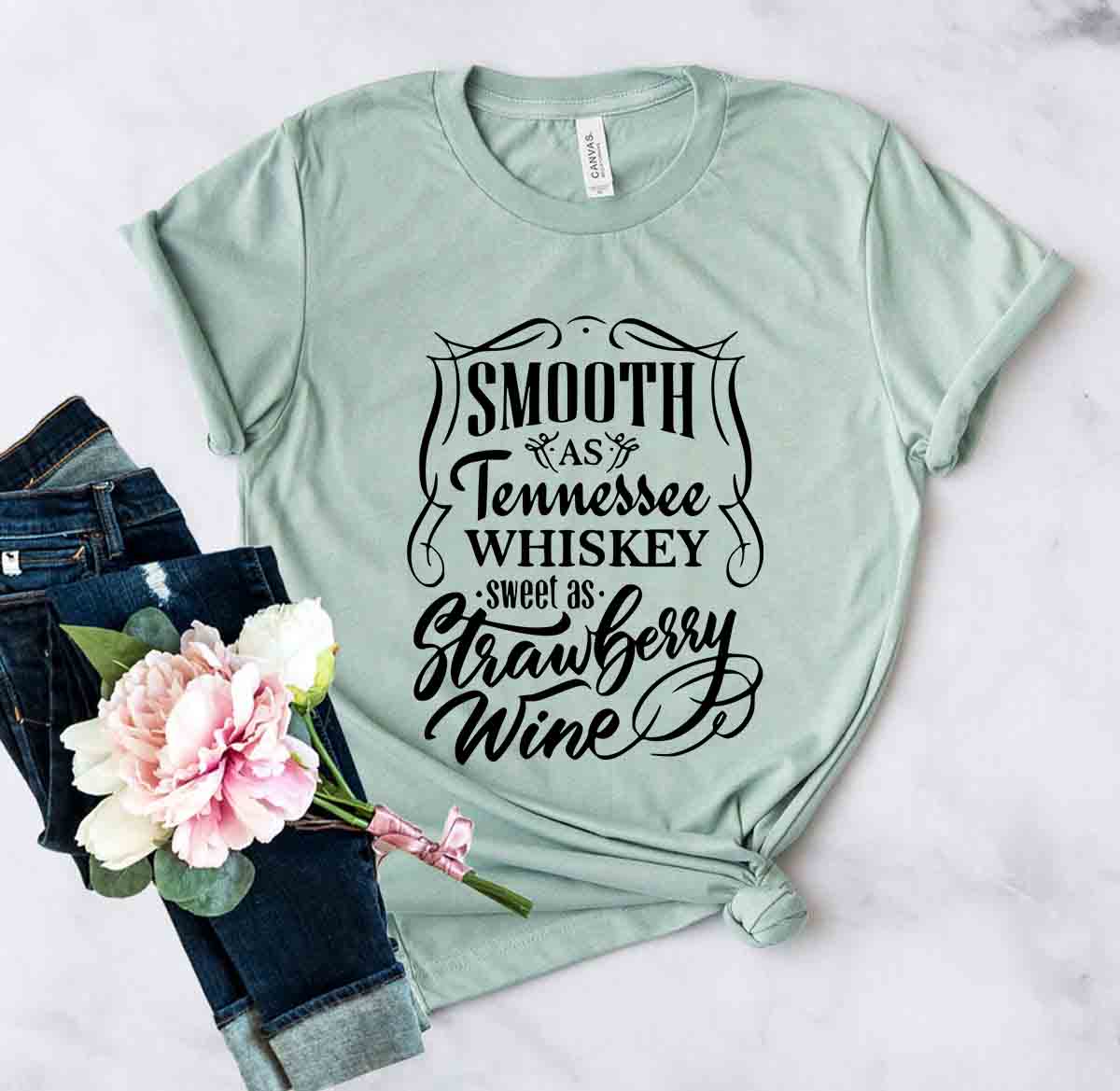 DT0241 Smooth As Tennessee Whiskey Sweet As Shirt